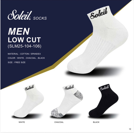 Soleil Socks | Men Low Cut