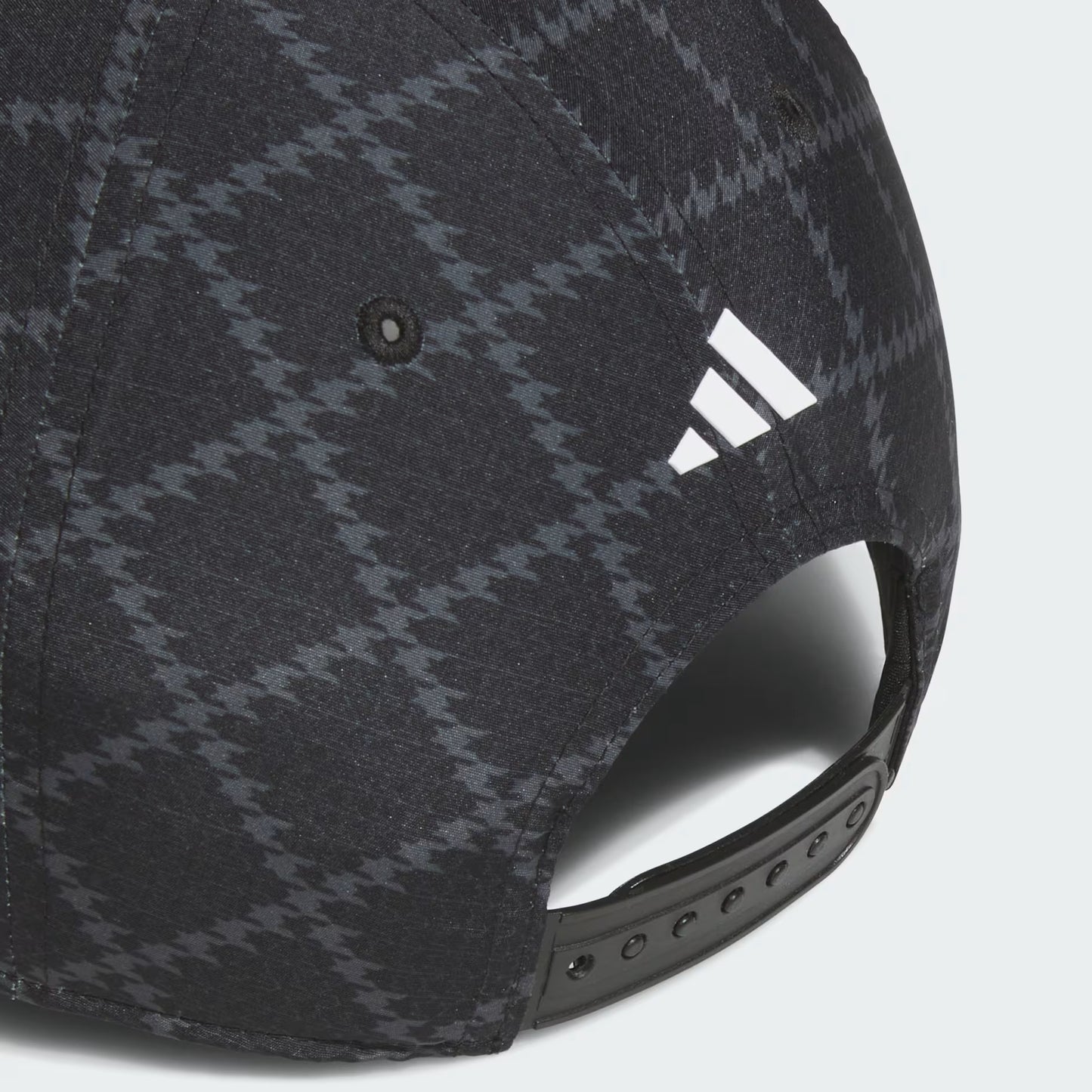 KB0493 3-Stripes Tour Houndstooth Print Hat Black | Adidas