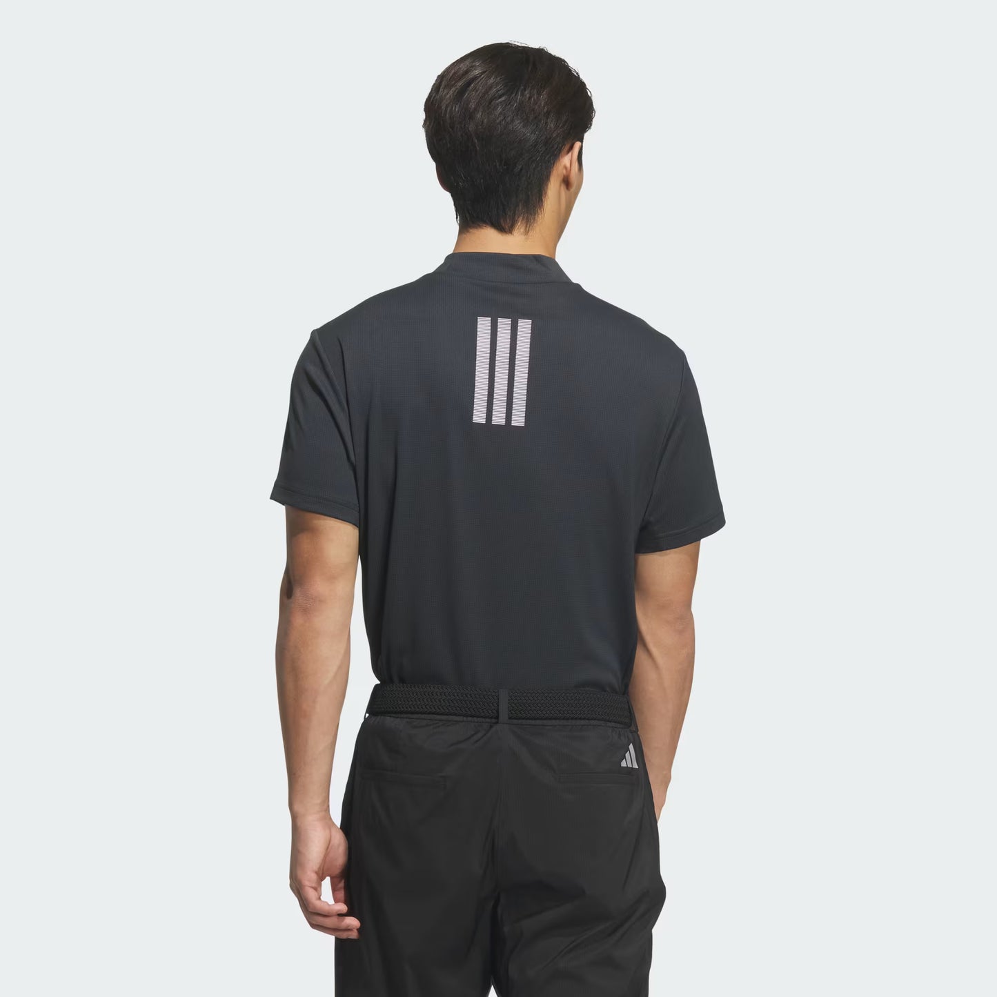 ADIDAS MOCK NECK SHORT SLEEVE POLO Shirt JY8221