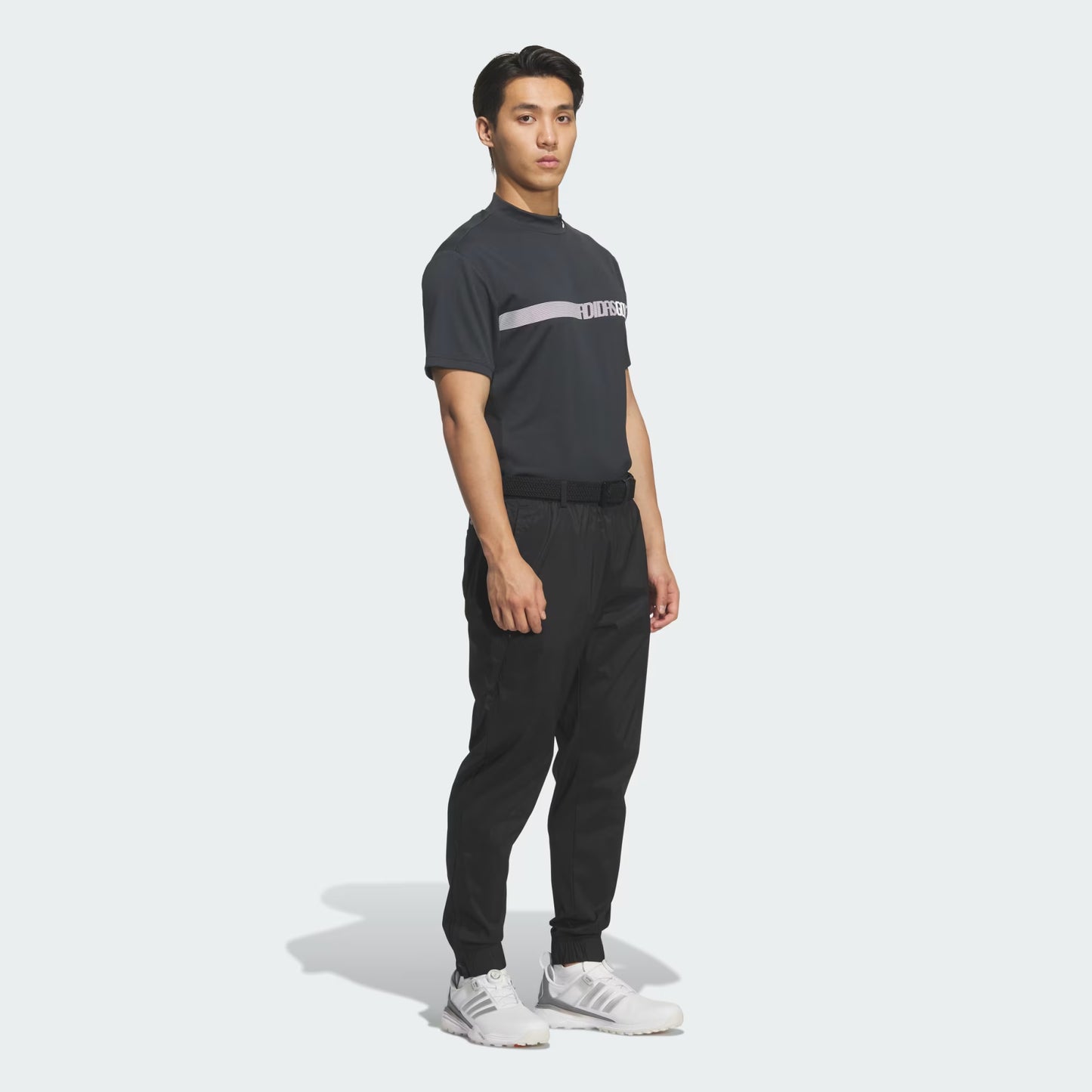 ADIDAS MOCK NECK SHORT SLEEVE POLO Shirt JY8221