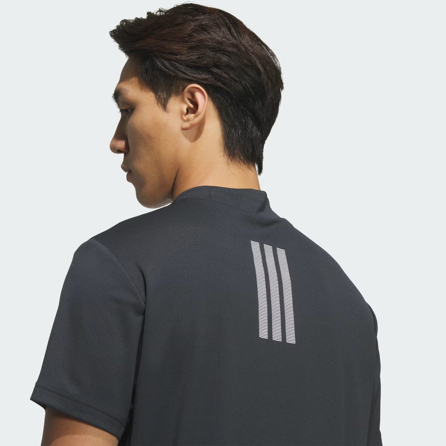 ADIDAS MOCK NECK SHORT SLEEVE POLO Shirt JY8221