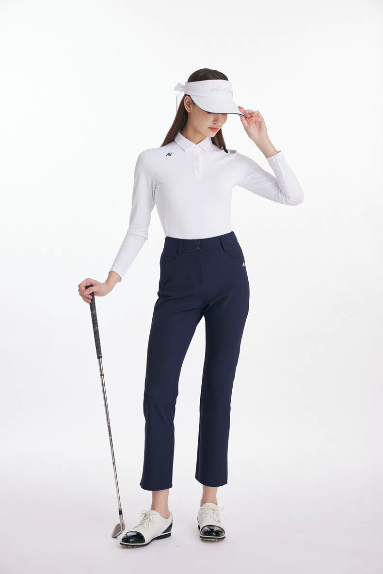 Azureway Golf Women’s Long-Sleeve Polo Shirt – AW-T62116
