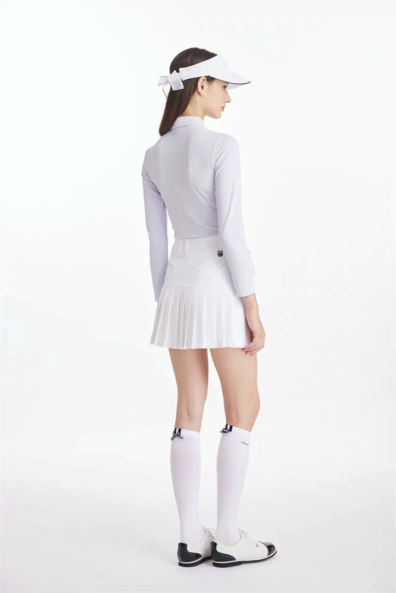 Azureway Golf Women’s Long-Sleeve Polo Shirt – AW-T62113