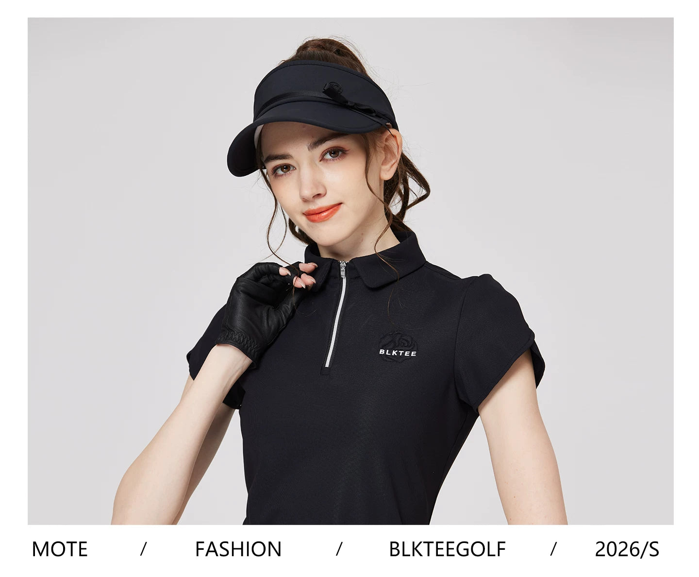 BLKTEE Women’s Embroidered Golf Polo | BG-26004
