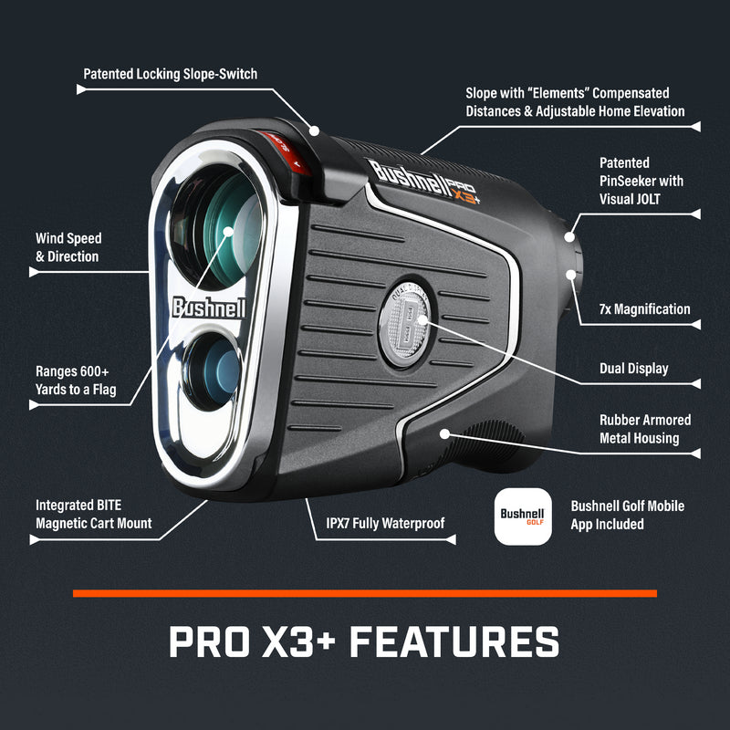BUSHNELL PRO X3+