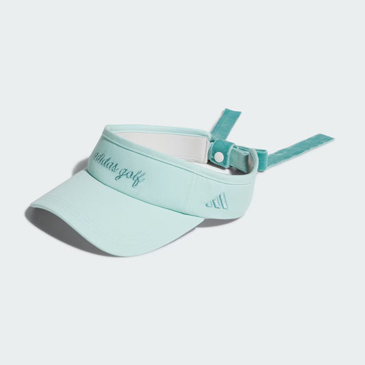 JX7038 Ribbon Visor  Semi Flash Aqua | Adidas