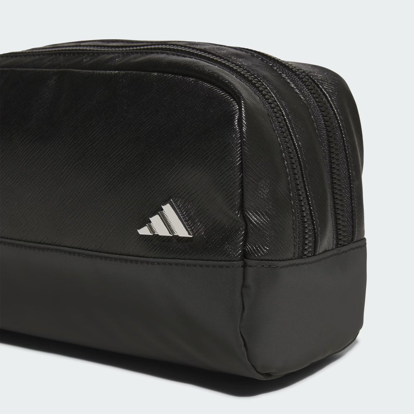 UNISEX PU LEATHER 2 ZIP POUCH  JZ4378