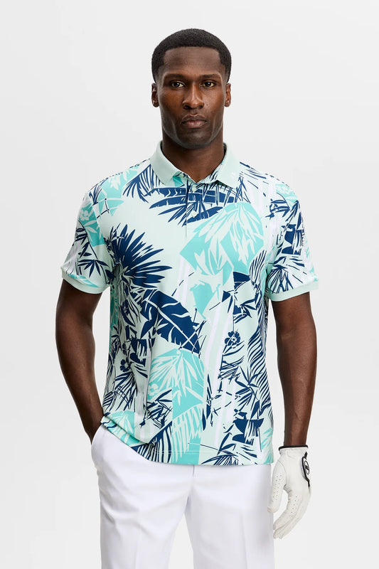 Tour Tech Print Polo| J.Lindeberg O634