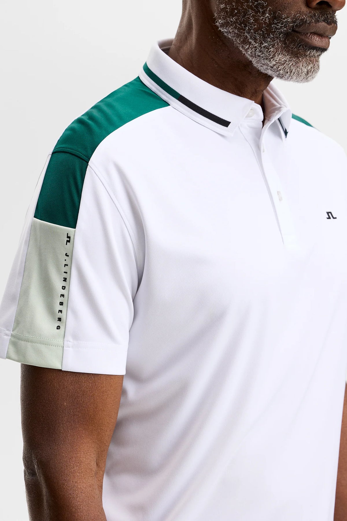 Donny Polo  - White | J.Lindeberg