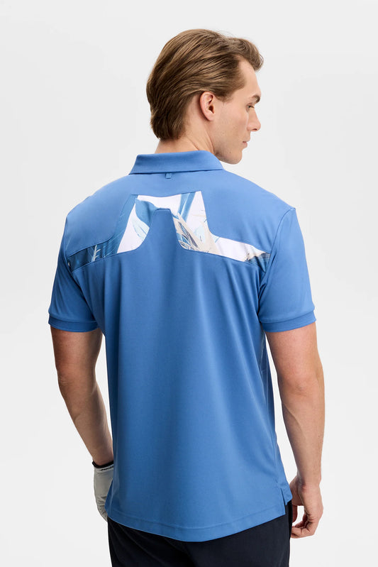 KV Print Polo / Federal Blue | J.Lindeberg