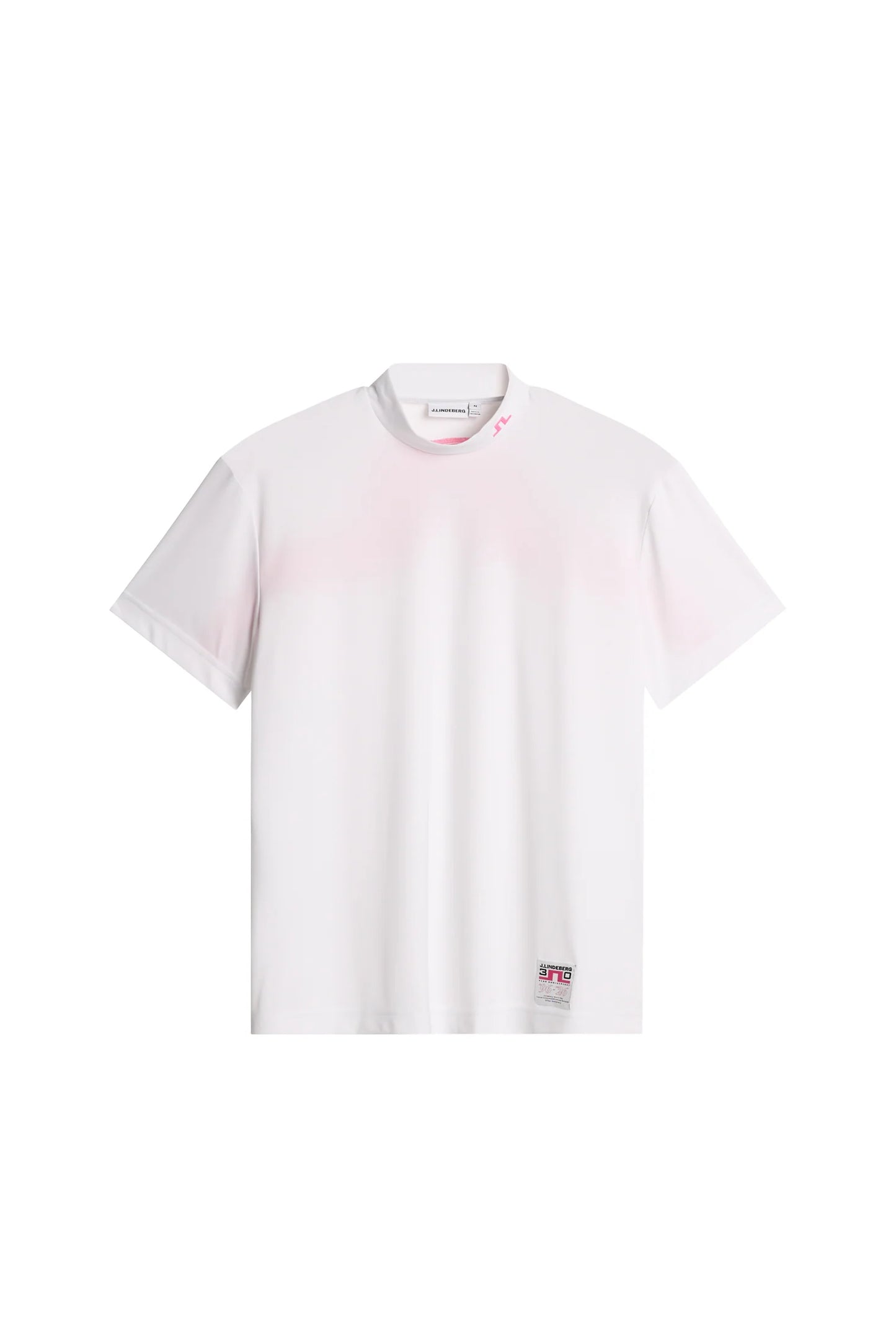 30Y Rory KV Mock Neck White | J.Lindeberg