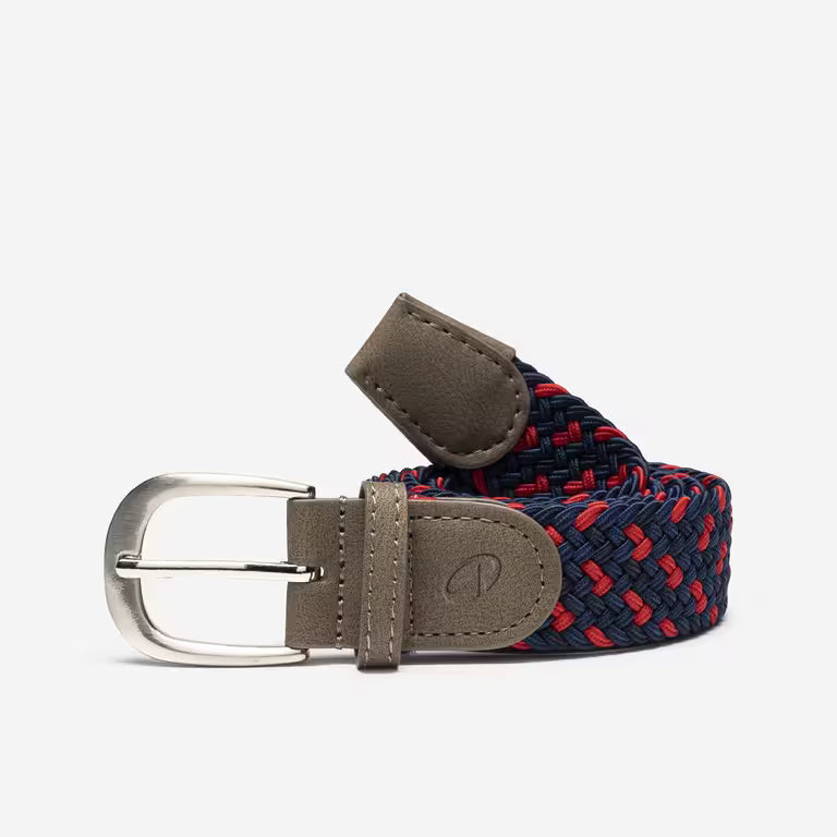 Elastic & stretchy braided golf belt | INESIS