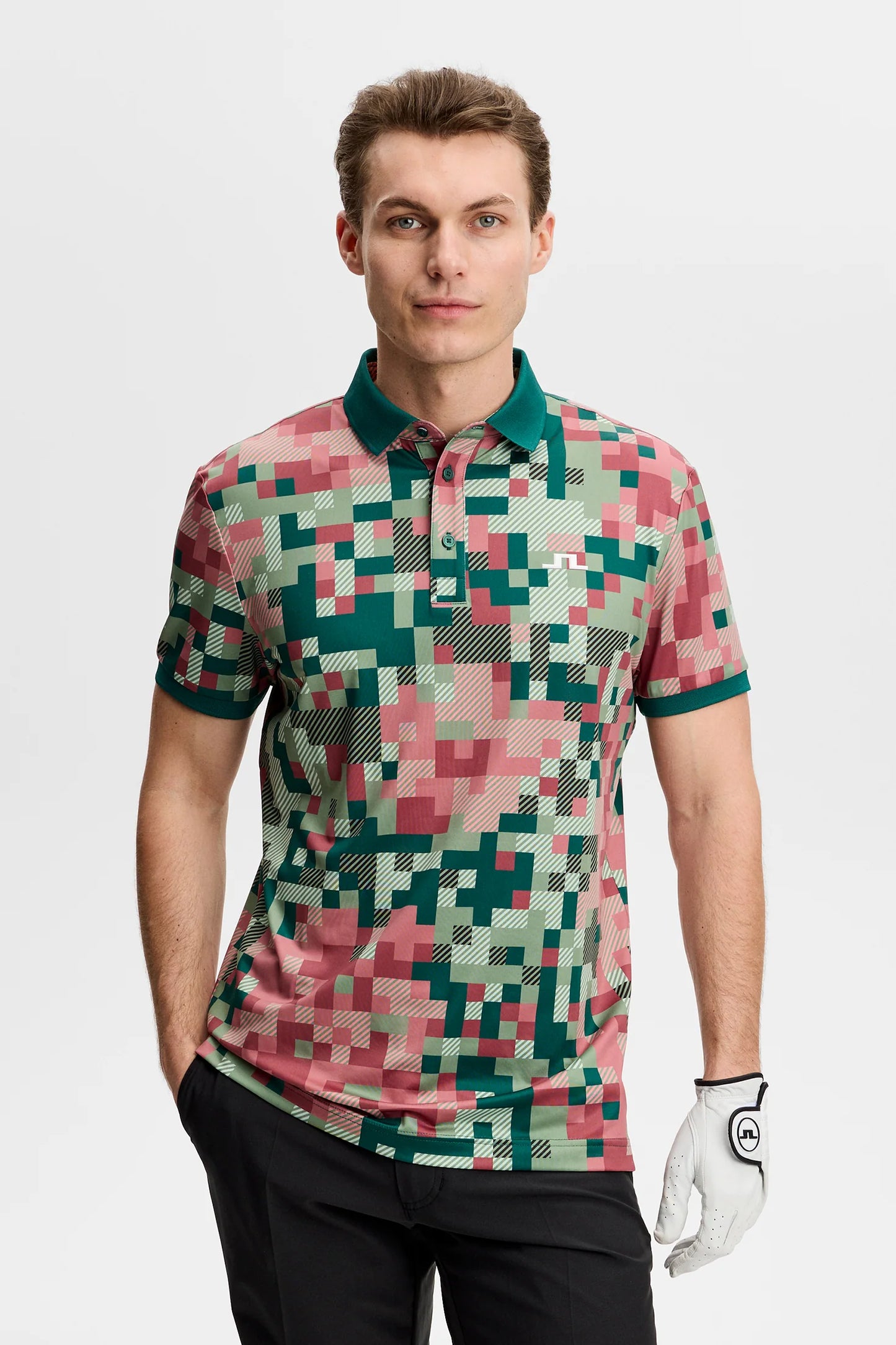 Bridger Tour Print Polo | J.Lindeberg