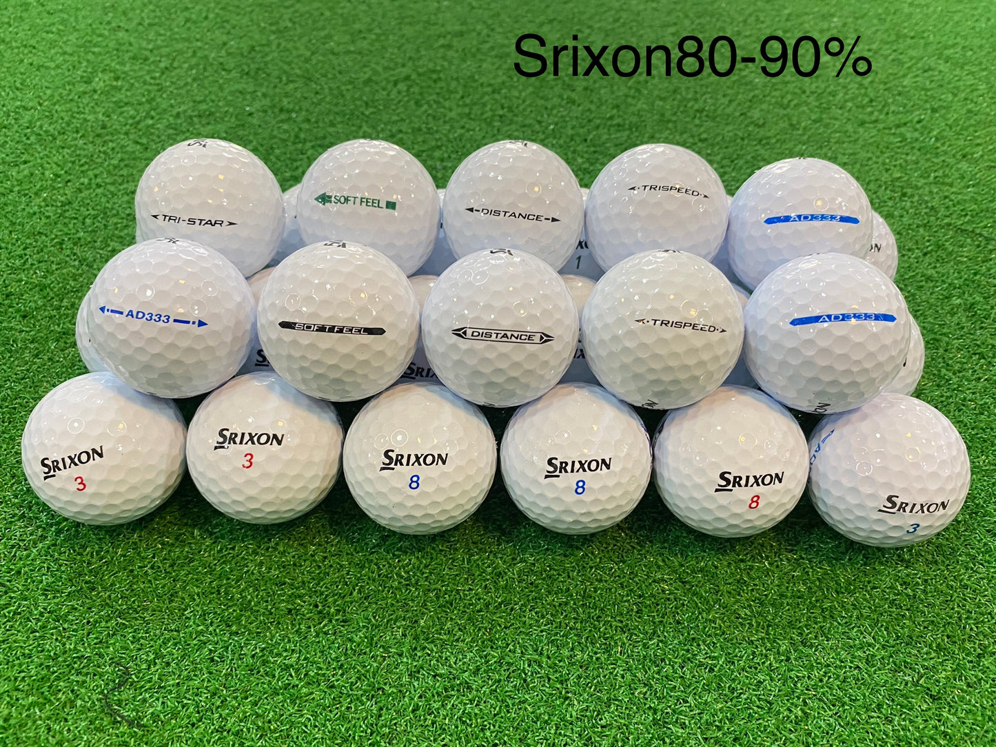 SRIXON Use Golf Ball 80%