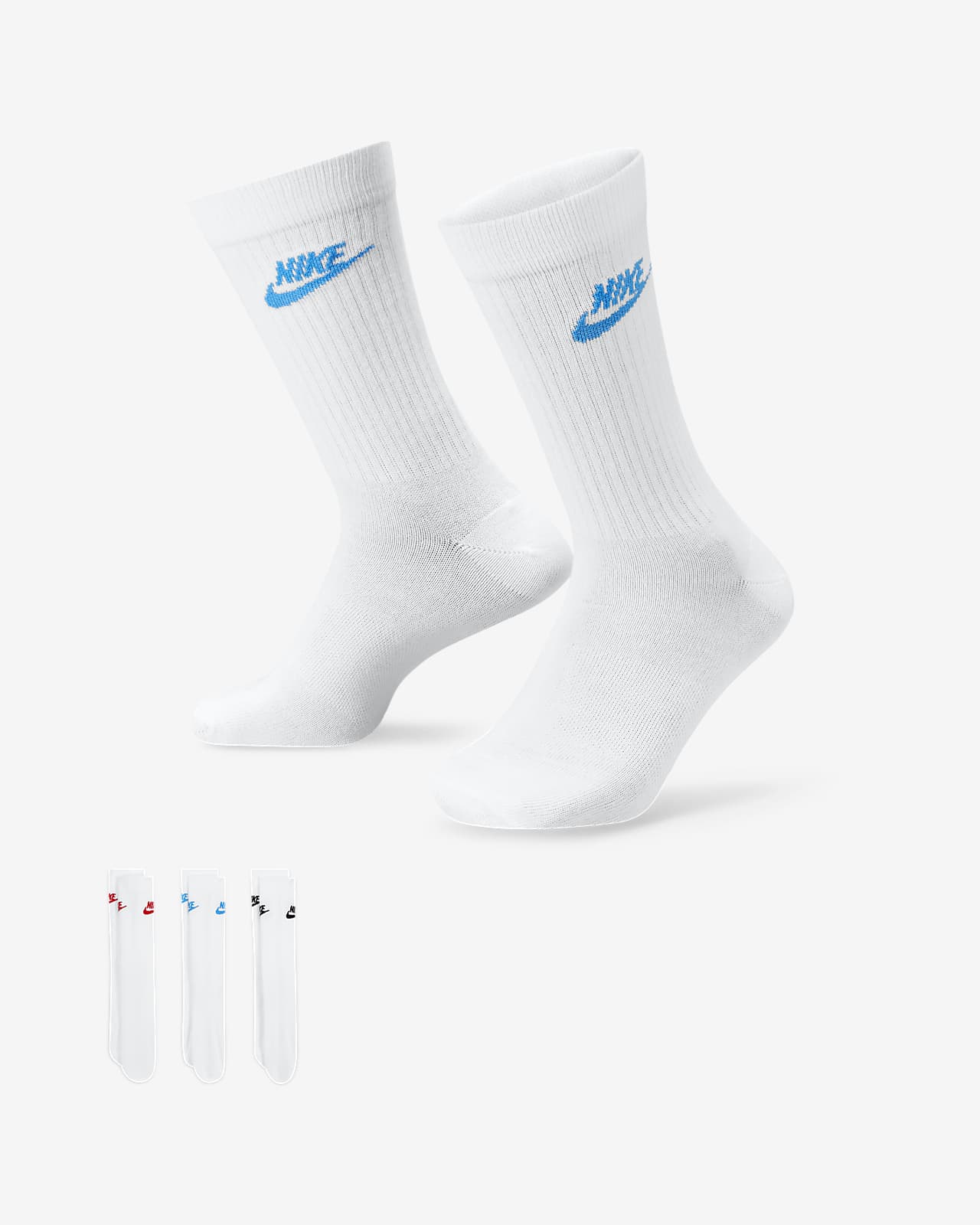 Nike Sportswear Everyday Essential-DX5025 911 Crew Socks (3 Pairs)