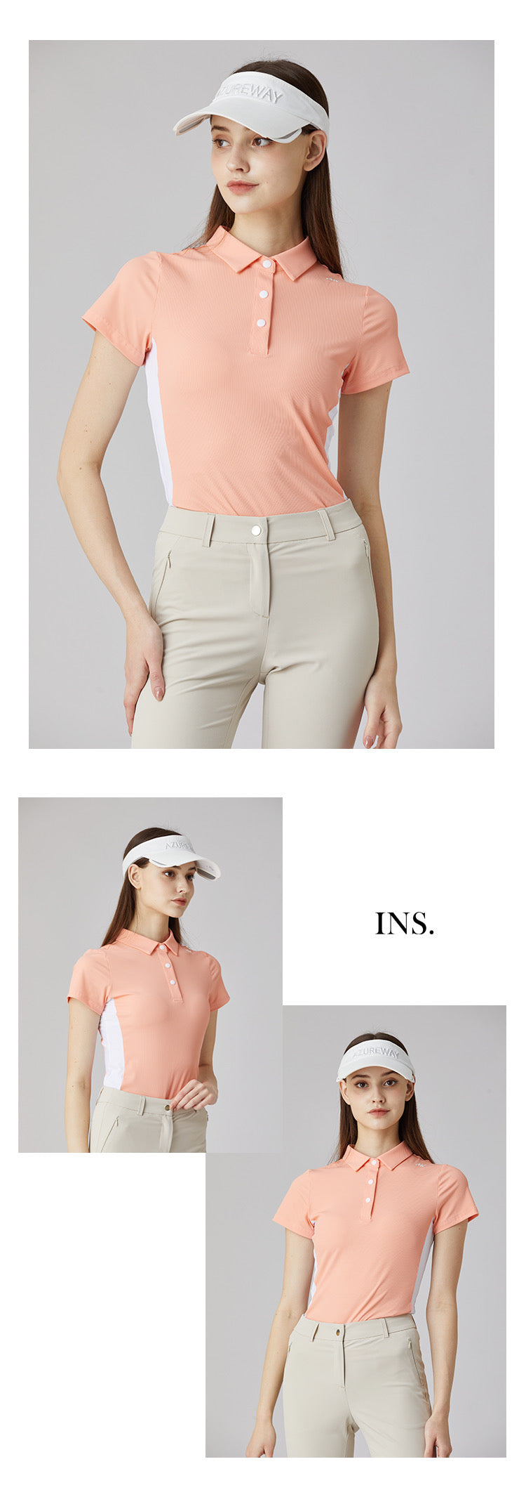 Women’s Golf Shirt | Azureway T3103