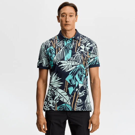 Tour Tech Print Polo| J.Lindeberg O612