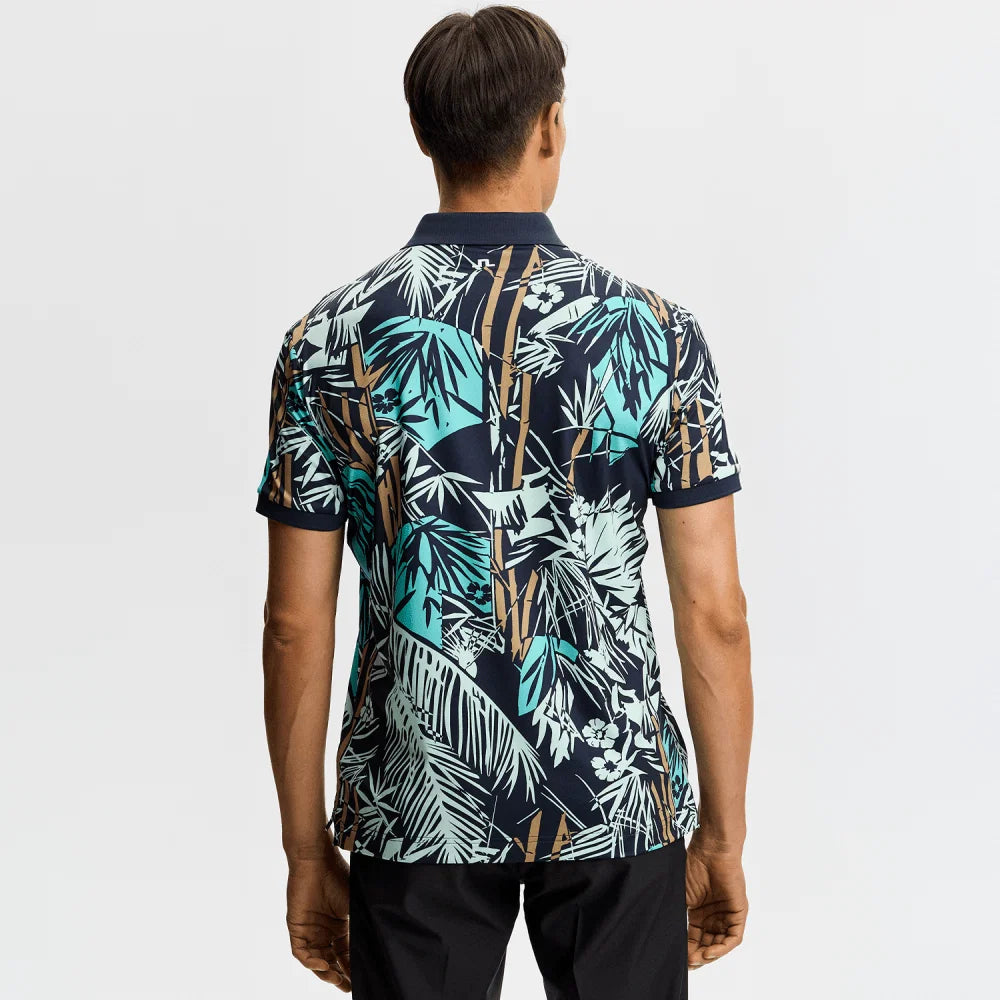 Tour Tech Print Polo| J.Lindeberg O612