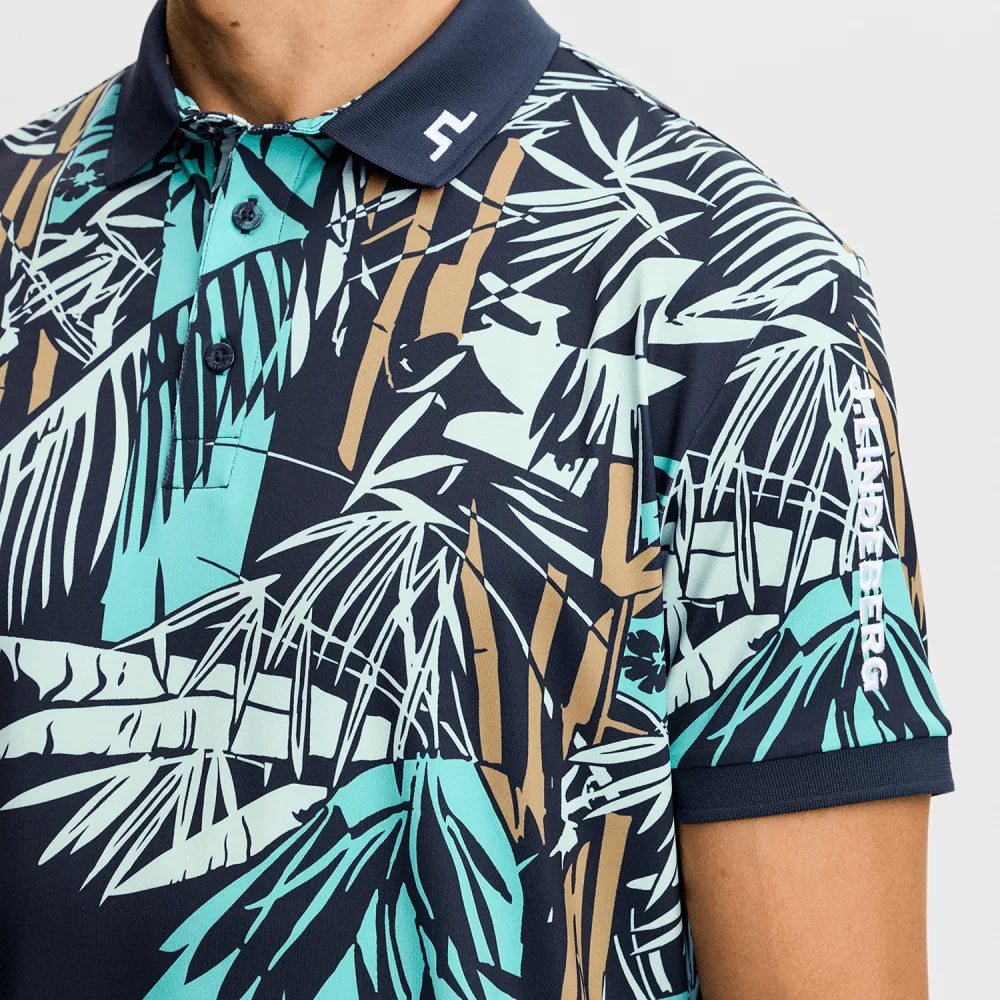 Tour Tech Print Polo| J.Lindeberg O612