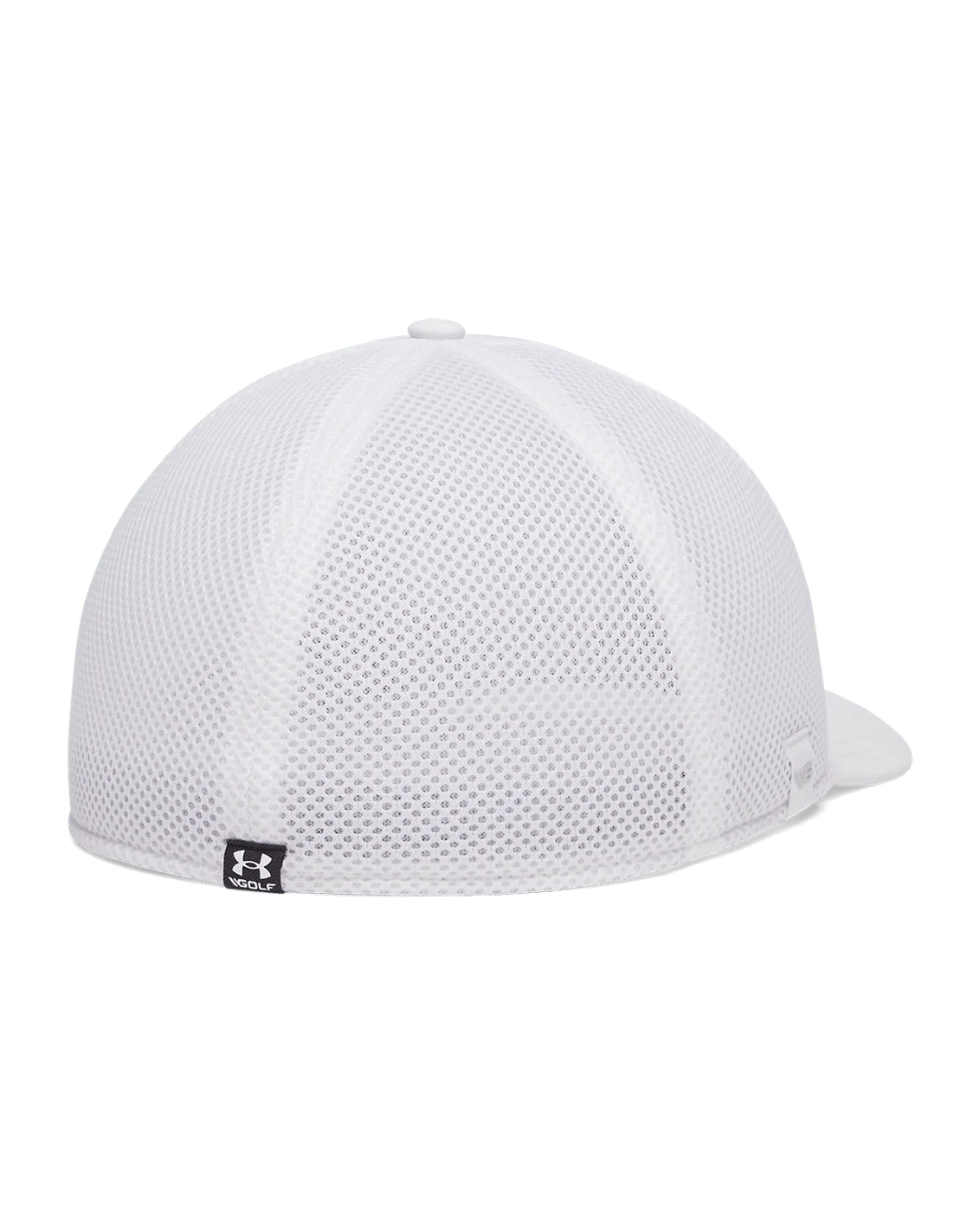 UA Drive Mid Men's Stretch Fit Cap White / Anthracite - 105