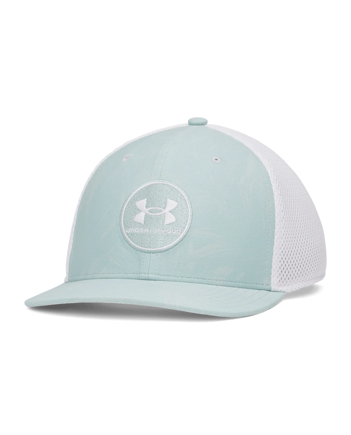 UA Drive Mid Men's Stretch Fit Cap Enamel Blue / White - 477