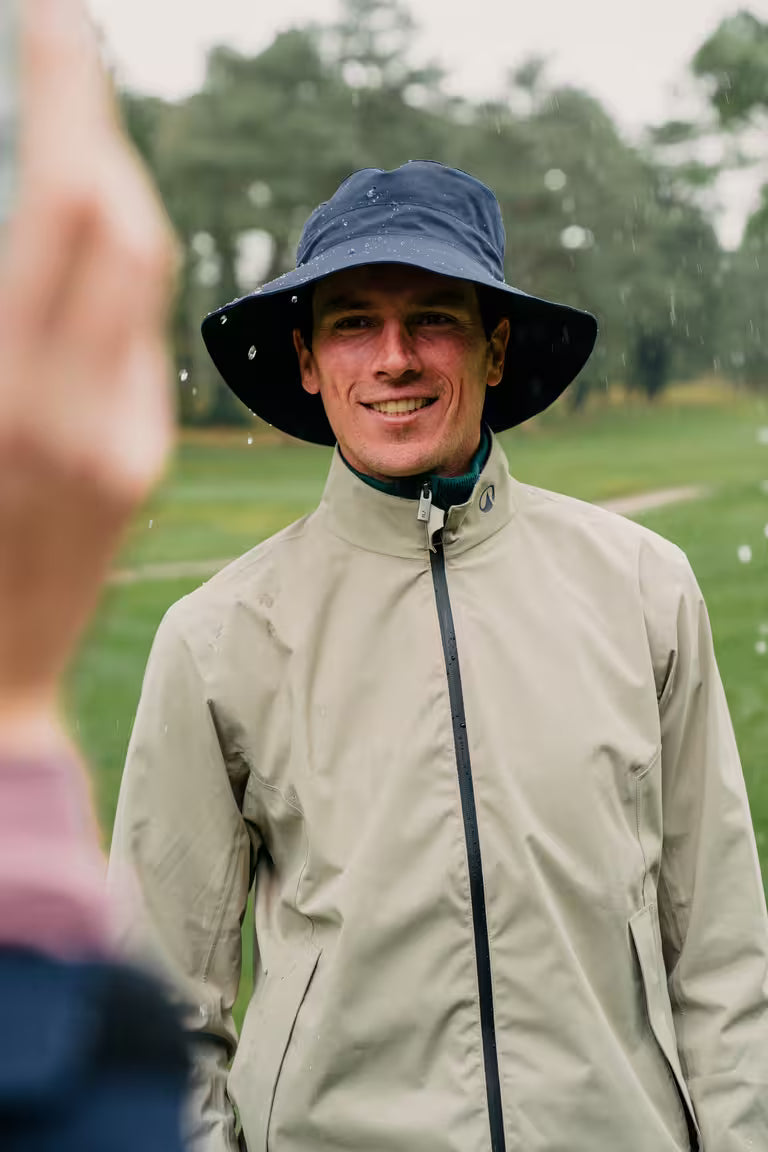 Unisex waterproof golf hat, RW500 | Inesis
