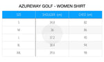 Azureway Golf - Women Shirts AW-T2101W
