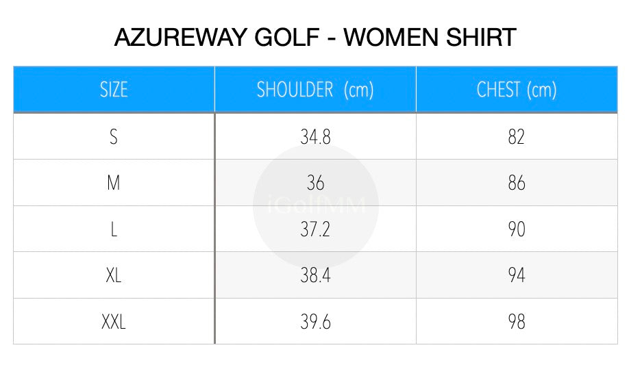 Azureway Golf - Women Shirts AW-T2102W