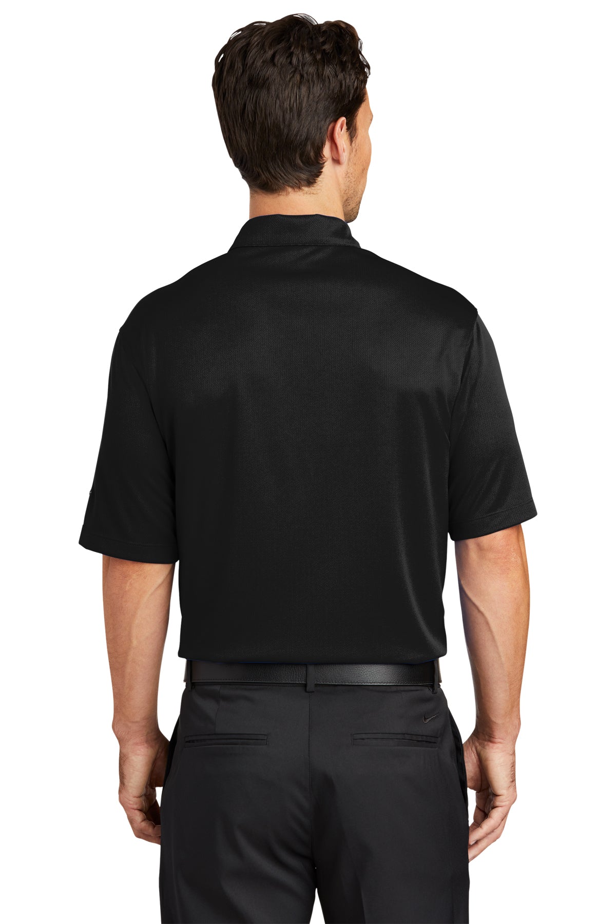 Nike Dri-FIT Pebble Texture Polo | Nike Golf 373749 Black