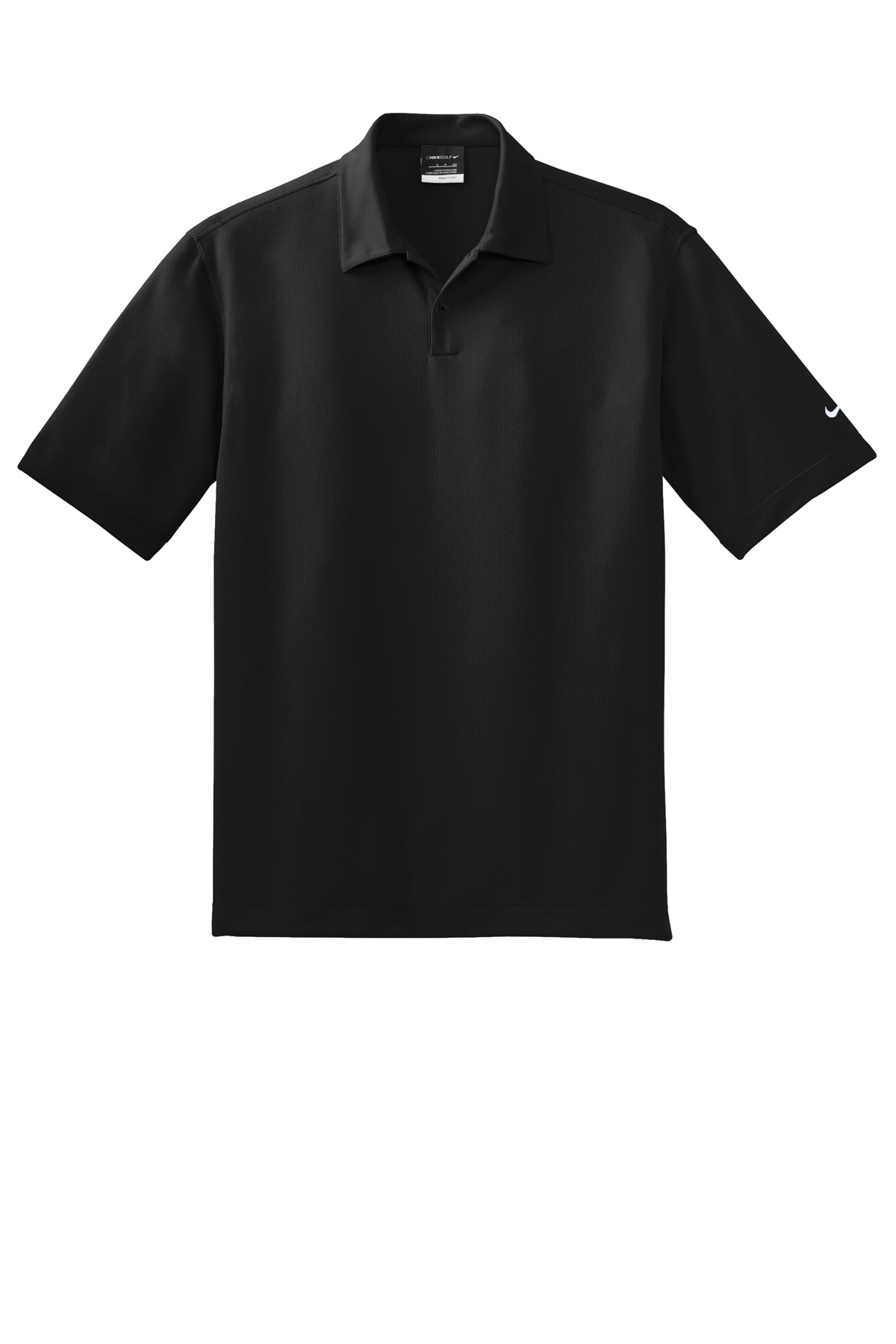 Nike Dri-FIT Pebble Texture Polo | Nike Golf 373749 Black