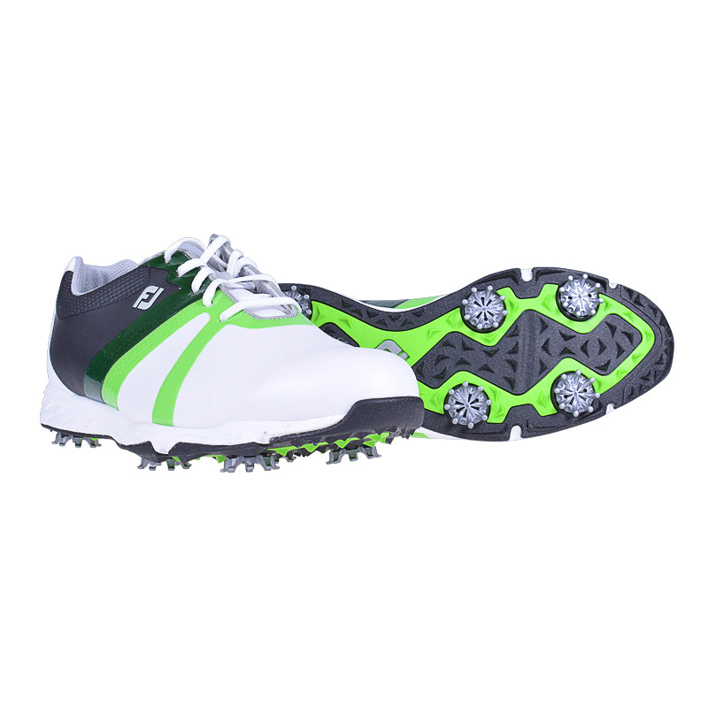 FootJoy Energize Spiked Men's Shoes (White/Black/Lime) 58108