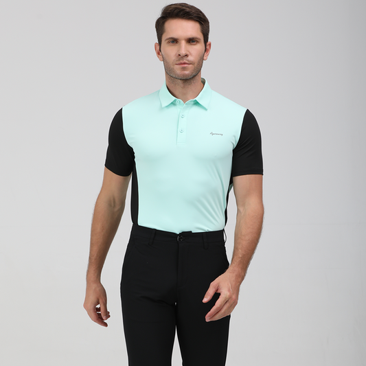 Azureway Golf - Golf Shirt T2133M - LIGHT GREEN