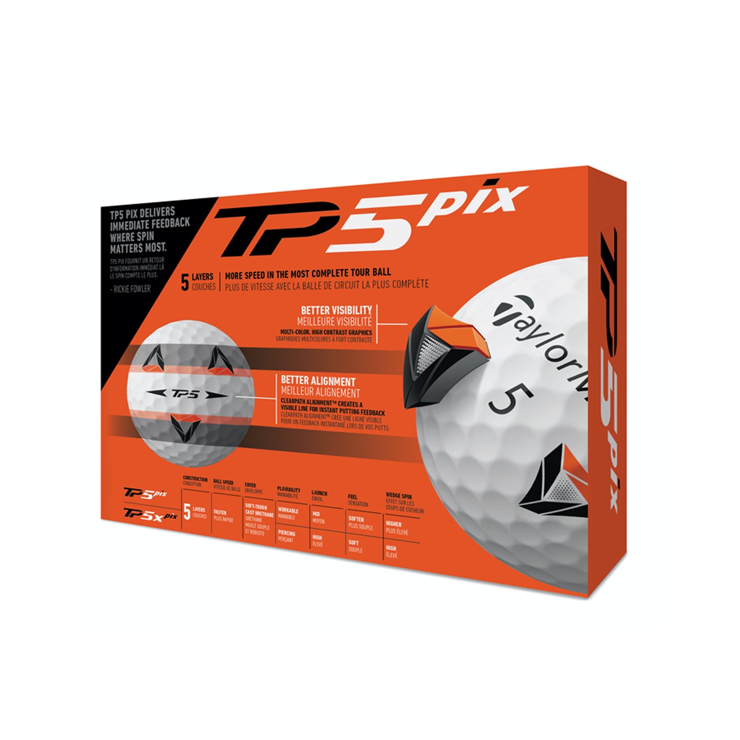 TP5 pix Golf Balls (5x)