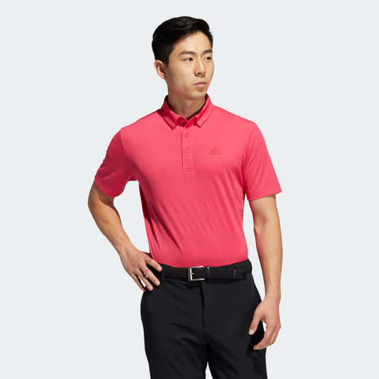 ADIDAS GOLF POLO SHIRT POWER PINK L
