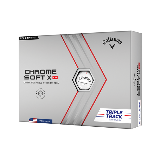 Chrome Soft X LS Triple Track Golf Balls | Callaway