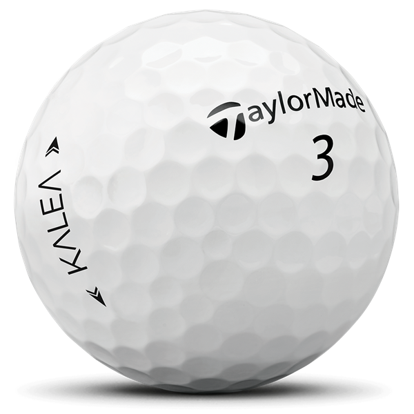 TaylorMade Ladies Kalea White Golf Balls (12 Balls) 2022