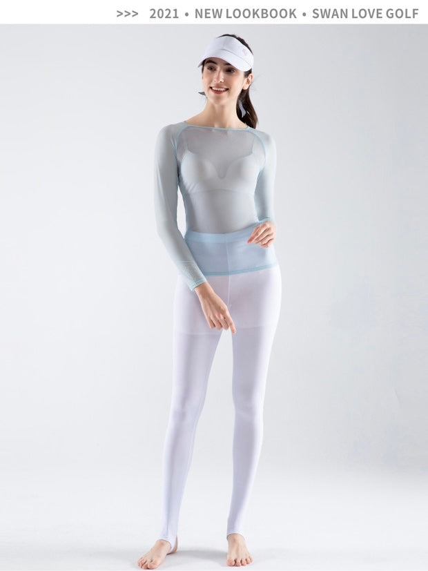 SUN-PROTECTION LEGGINGS | SWAN LOVE GOLF SG0023