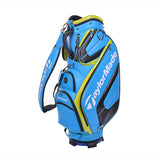 TaylorMade 2021 Auth-Tech Cart Bag (Blue/Lime)
