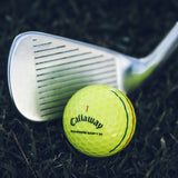 Chrome Soft Triple Track Yellow Golf Balls | Callaway