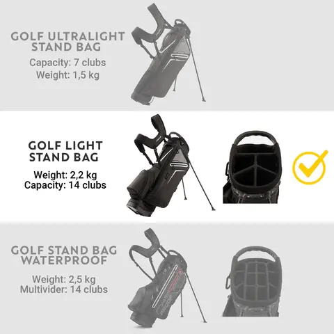 GOLF LIGHT STAND BAG | INESIS 8569512