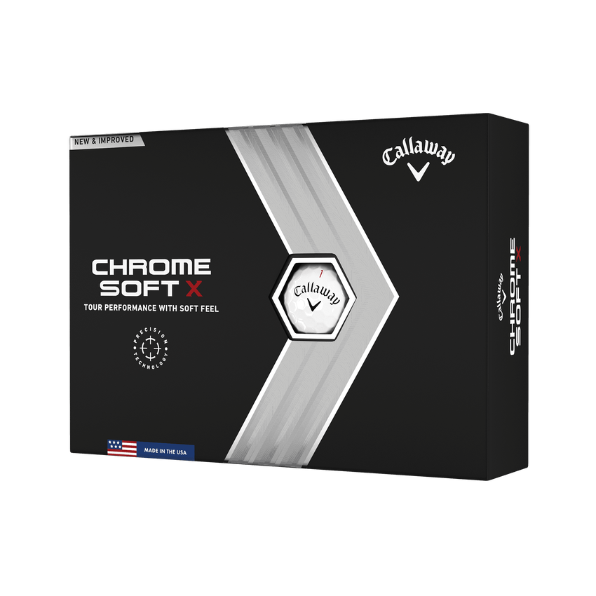 Chrome Soft X Golf Balls | Callaway