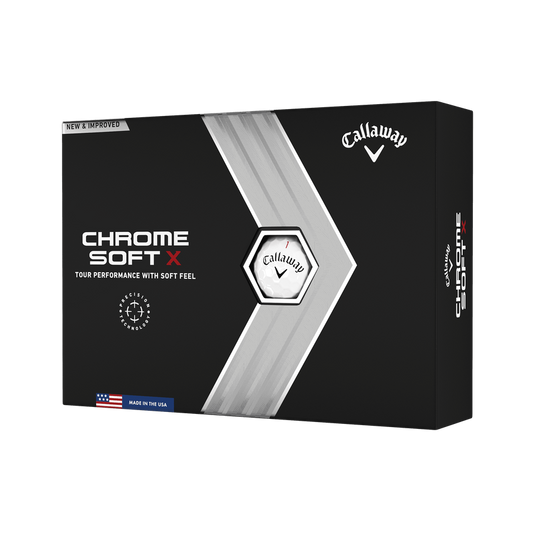 Chrome Soft X Golf Balls | Callaway