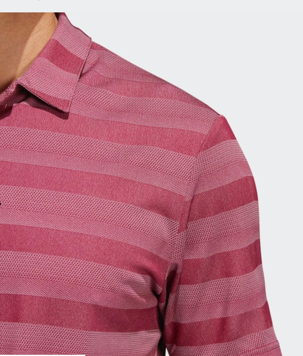 TWO-COLOR STRIPED POLO SHIRT | ADIDAS HF6111