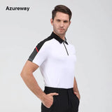 Azureway Golf | Golf Shirt AW-T2135 WHITE