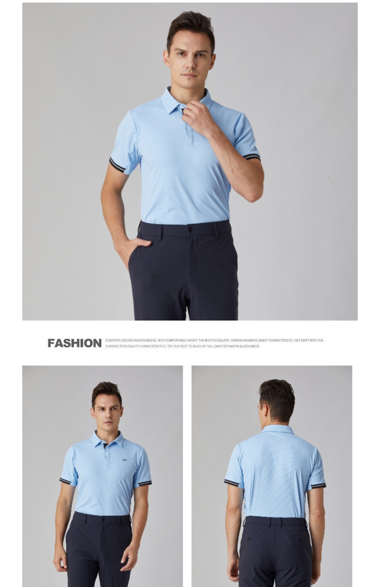 Men’s Golf Shirt | Azureway T3309