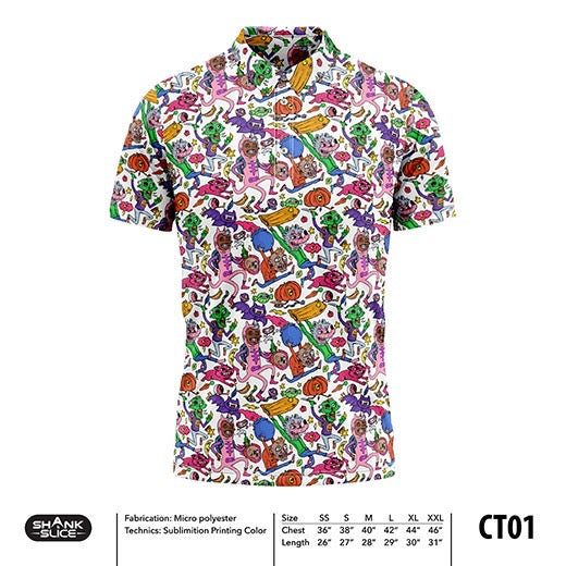 SHANK & SLICE GOLF SHIRT