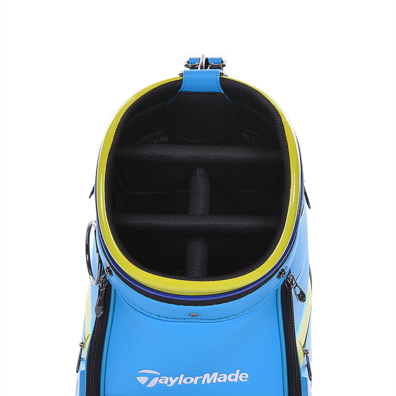 TaylorMade 2021 Auth-Tech Cart Bag (Blue/Lime)