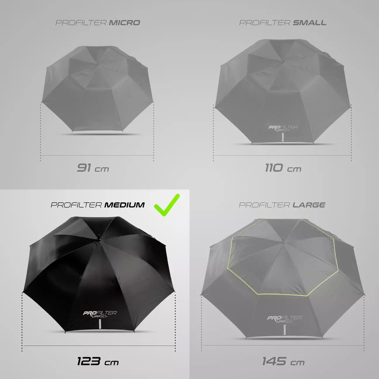 Golf Umbrella 500 UV inesis - Decathlon