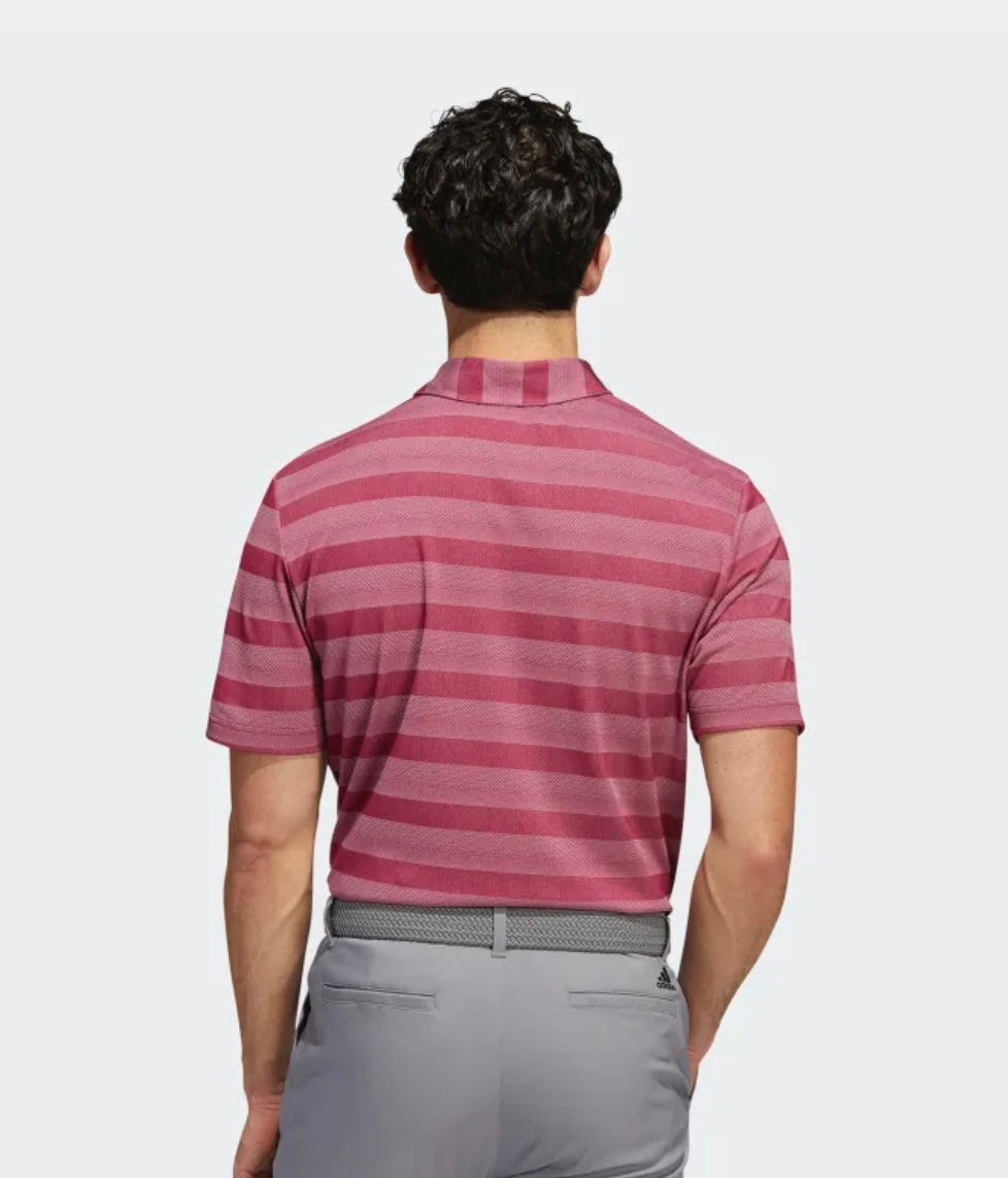 TWO-COLOR STRIPED POLO SHIRT | ADIDAS HF6111