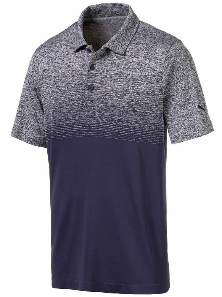 Puma Golf Men's EVOKNIT Ombre Polo